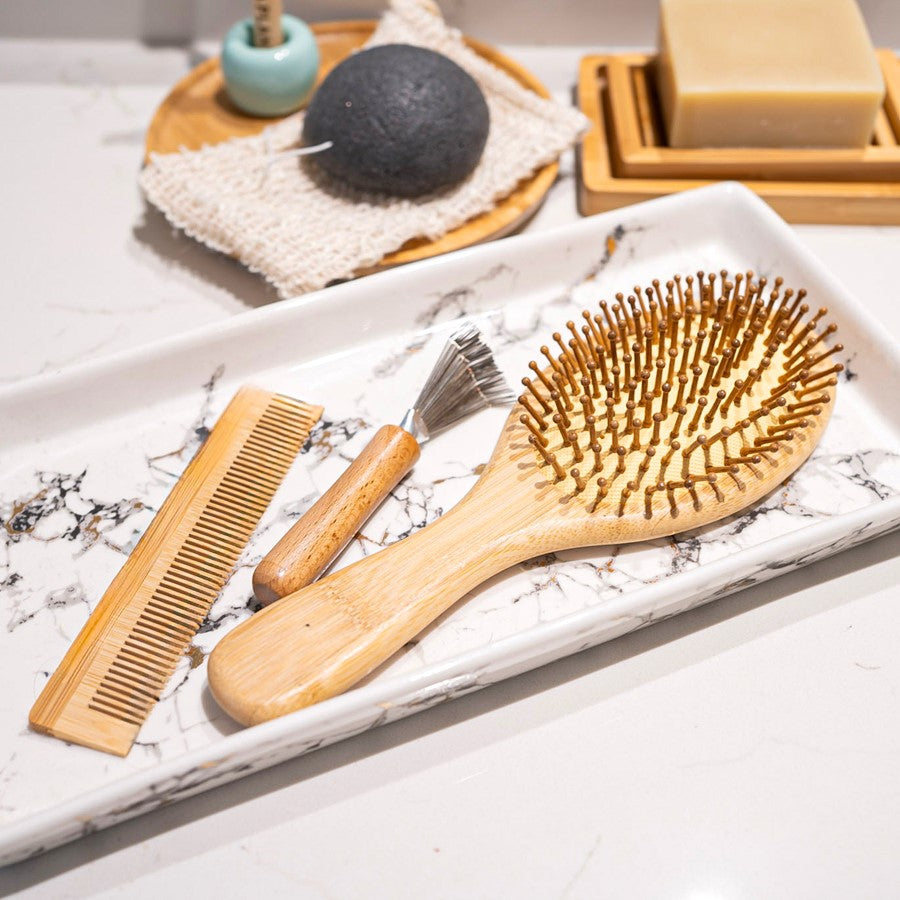Limpa-escovas para cabelo