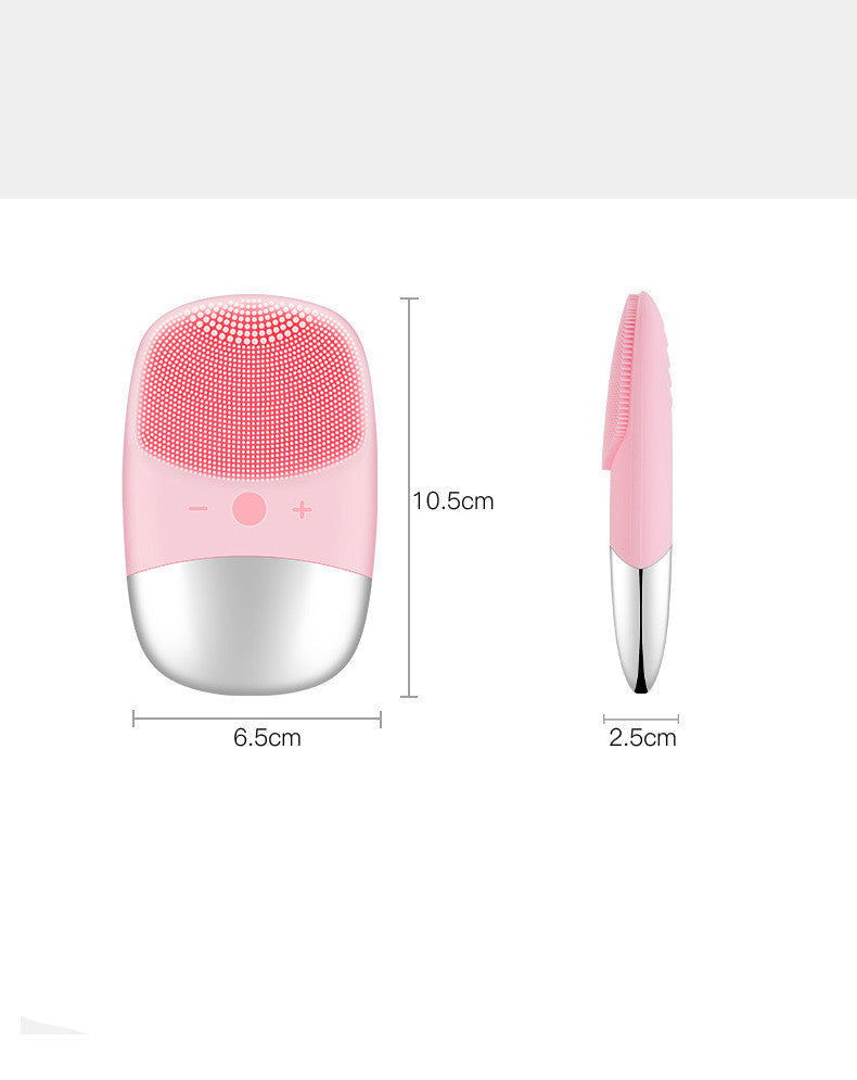 Escova Facial Sónica de Silicone – Limpeza & Massagem