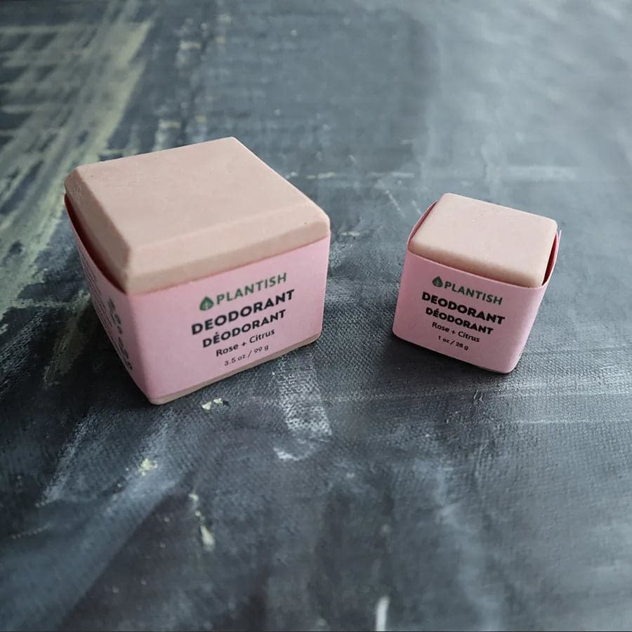 Desodorizante sólido — rosa e citrinos